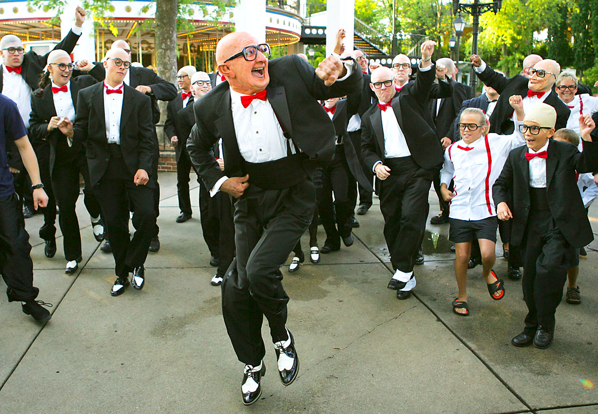 Mr. Six at Six Flags Great America